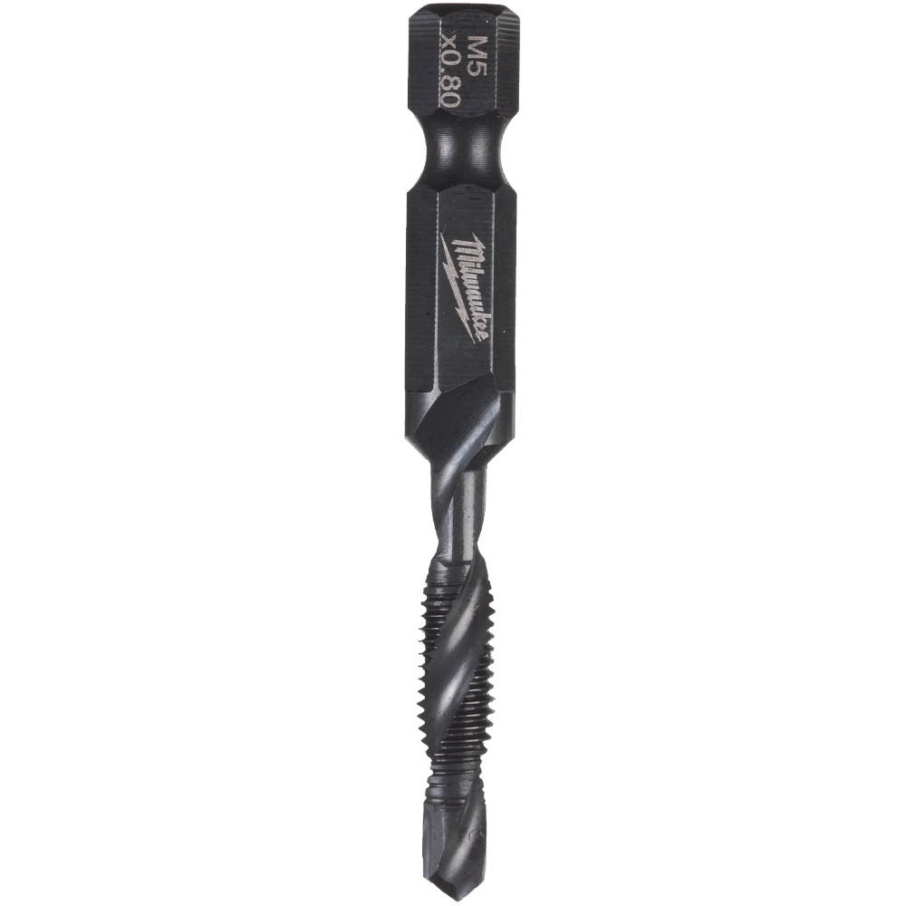 Milwaukee M5 x 52mm 1/4'' HSS-G Combi Drill Tap Bit