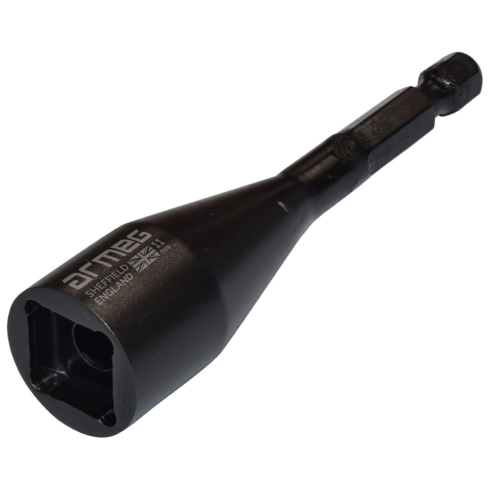 Armeg 11mm x 76mm Twister Square Nut Driver