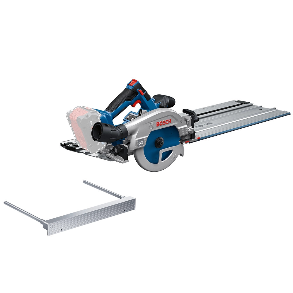 Bosch GKS 18V-57-2 GX 18V Brushless 165mm Circular Saw - Body & FSN 300 X Guide Rail