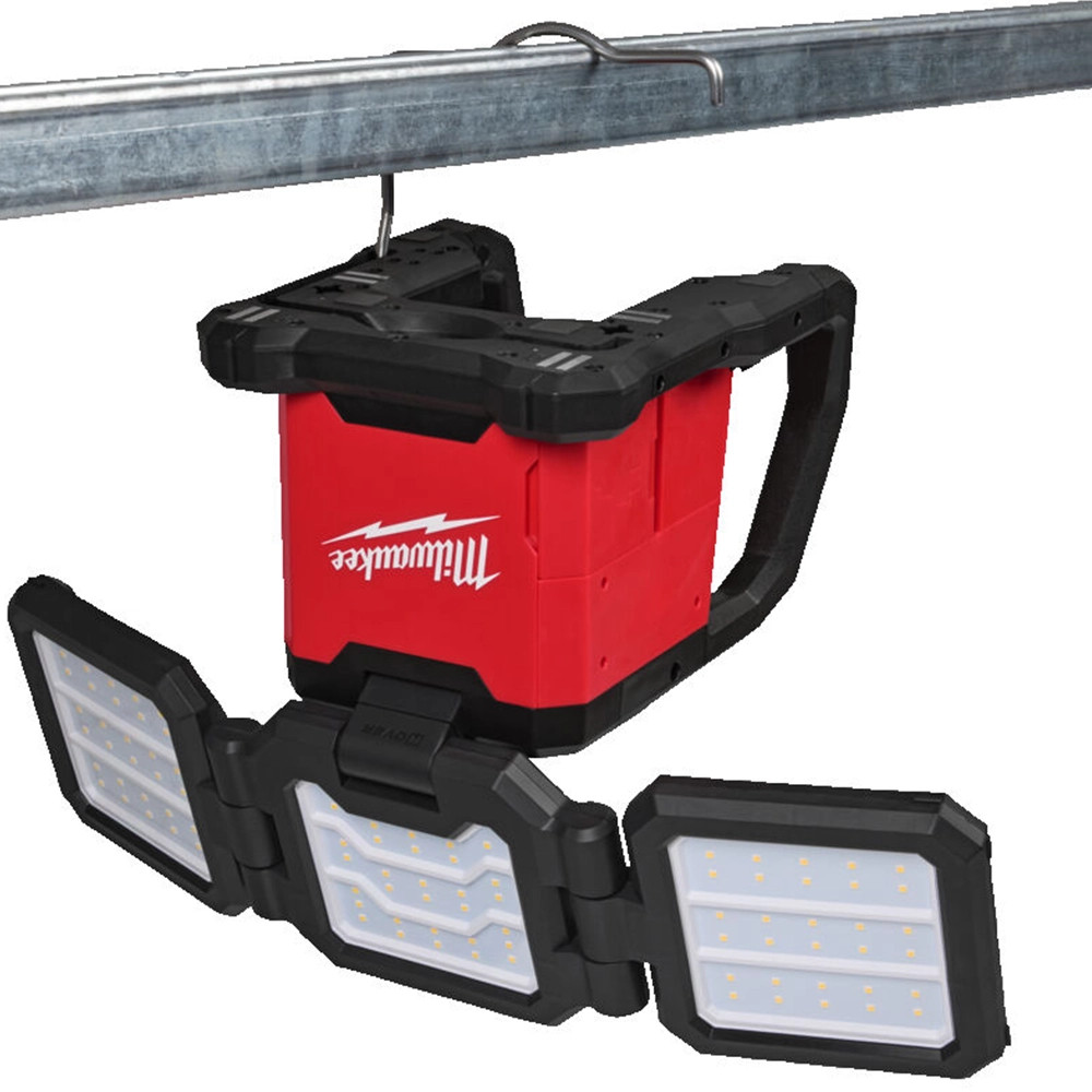 flashlight milwaukee 18 2735-20 M18 18V Led Work Light up light switches from 300 lumens and 140 lux for dark areas to 150 lumens and 70 lux when you dont need quite so much light Milwaukee M18 Rocket 18 Volt