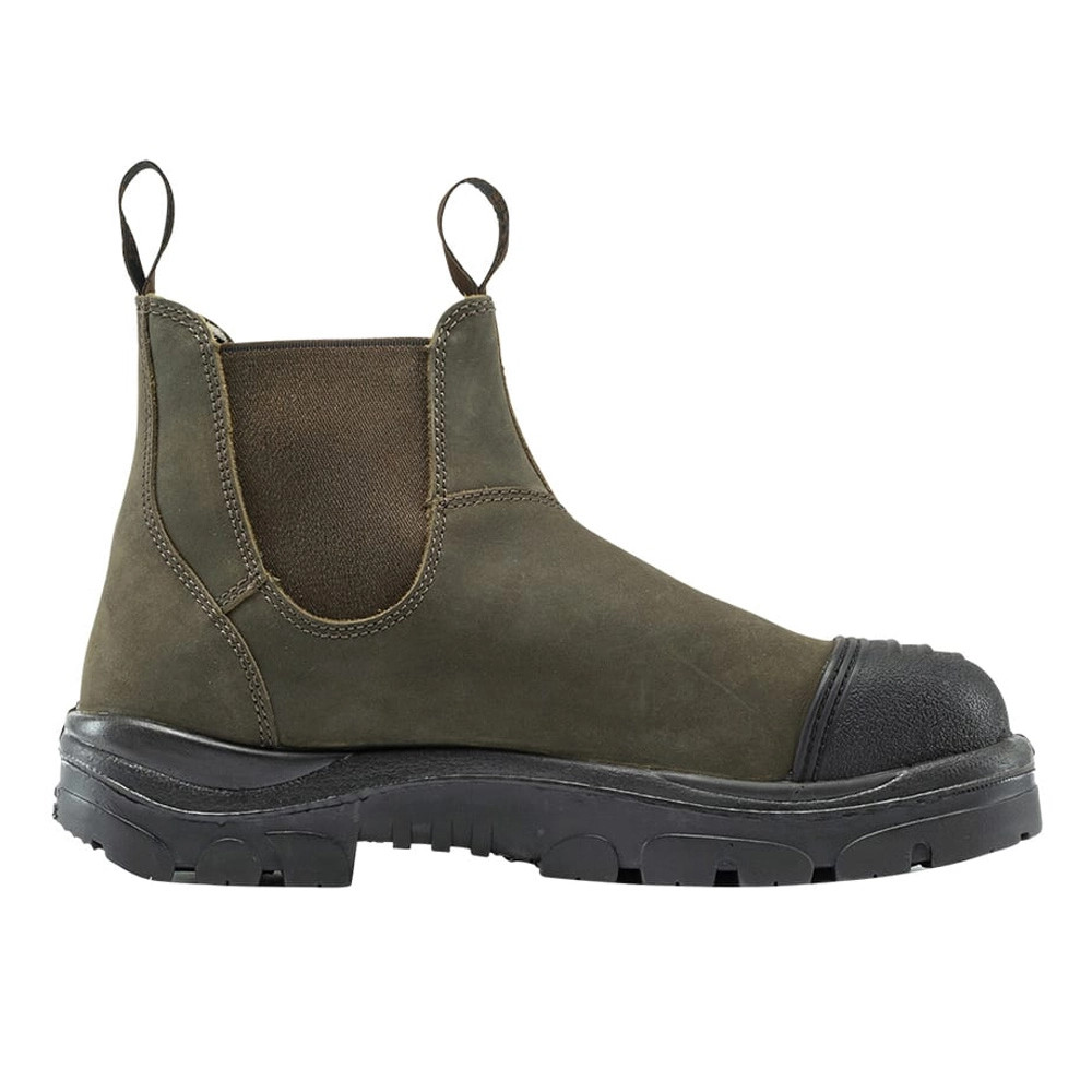 Steel Blue Hobart Scuff S3 Dealer Boots - Rustic Brown