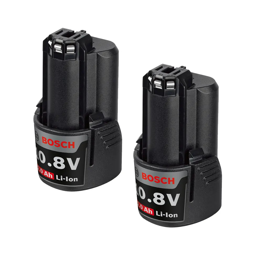 Bosch GBA 2.0Ah 12V Li-Ion Battery - Pack of 2