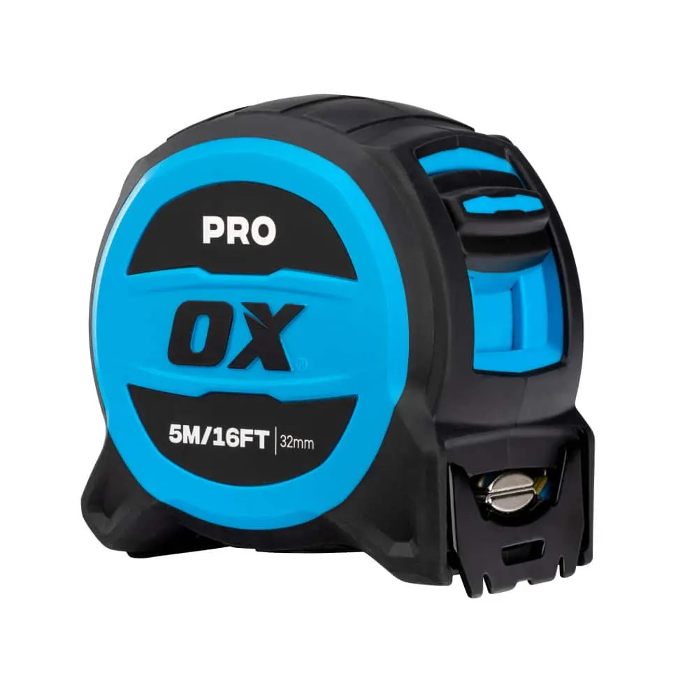 OX Pro 5m/16ft Tuff Blade Magnetic Tape Measure