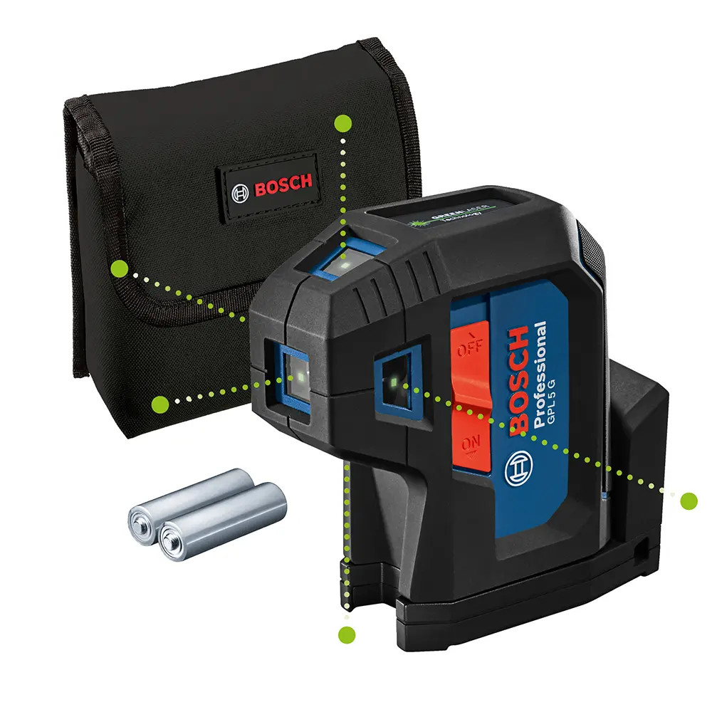 Bosch GPL 5 G Professional Point Laser with Pouch