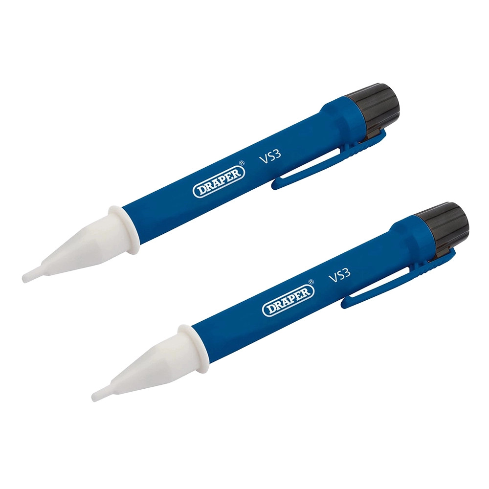 Draper 34277 Cat III 600V Non Contact Voltage Testers - Pack of 2