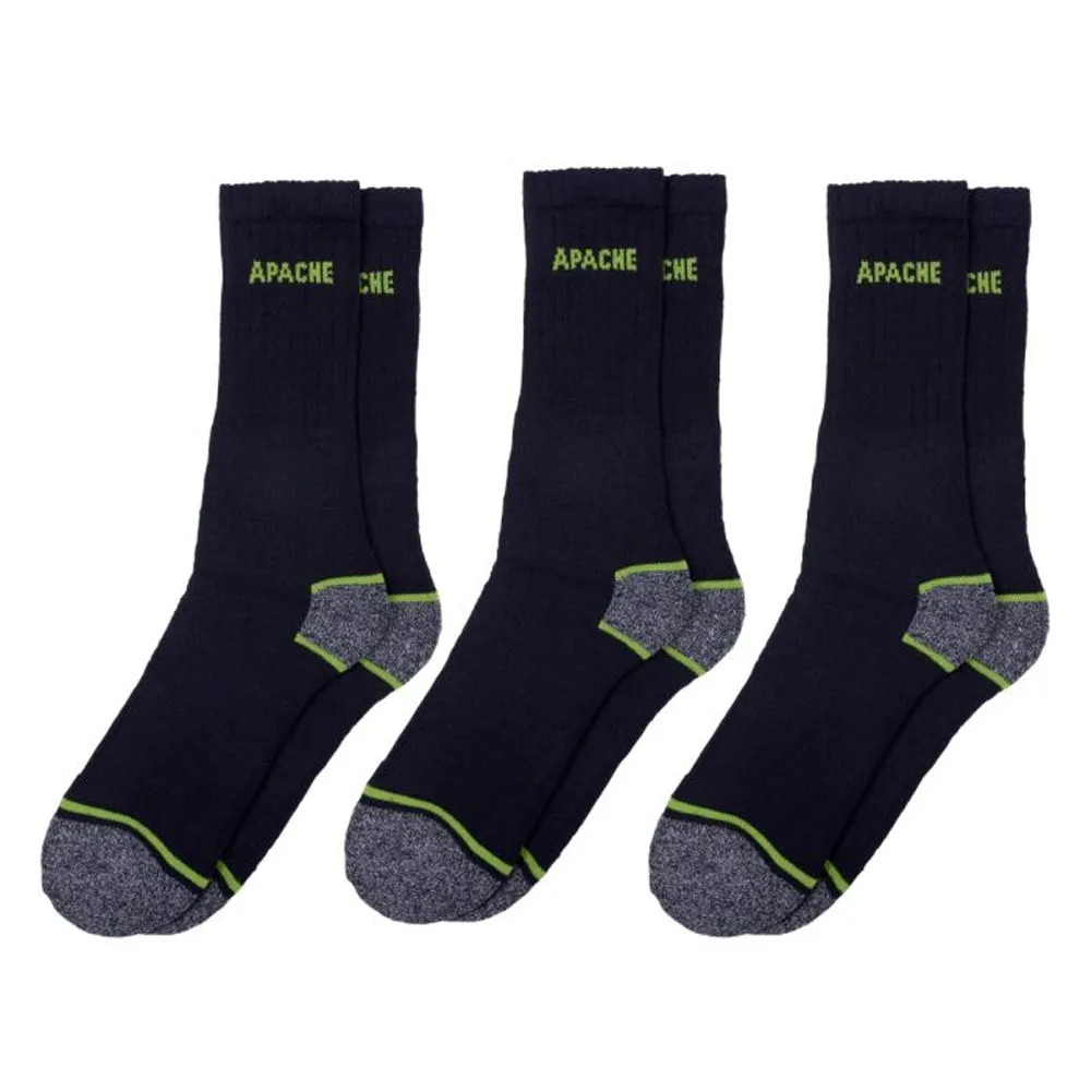 Apache Burlington Socks - 3 Pairs