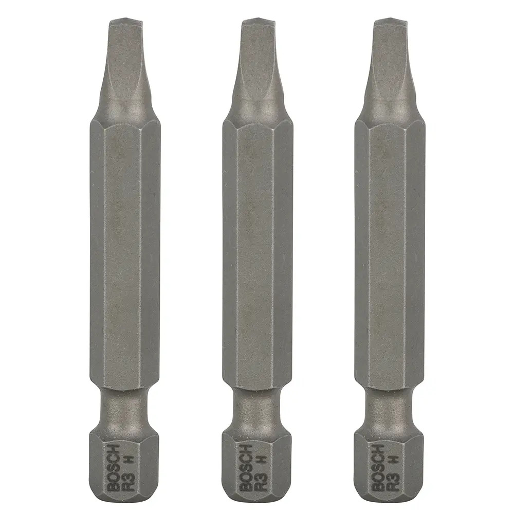 Bosch R3 x 49mm Extra Hard Screwdriver Bits - Pack of 3