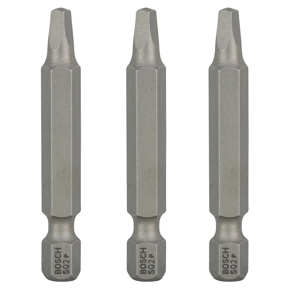 Bosch R2 x 49mm Extra Hard Screwdriver Bits - Pack of 3