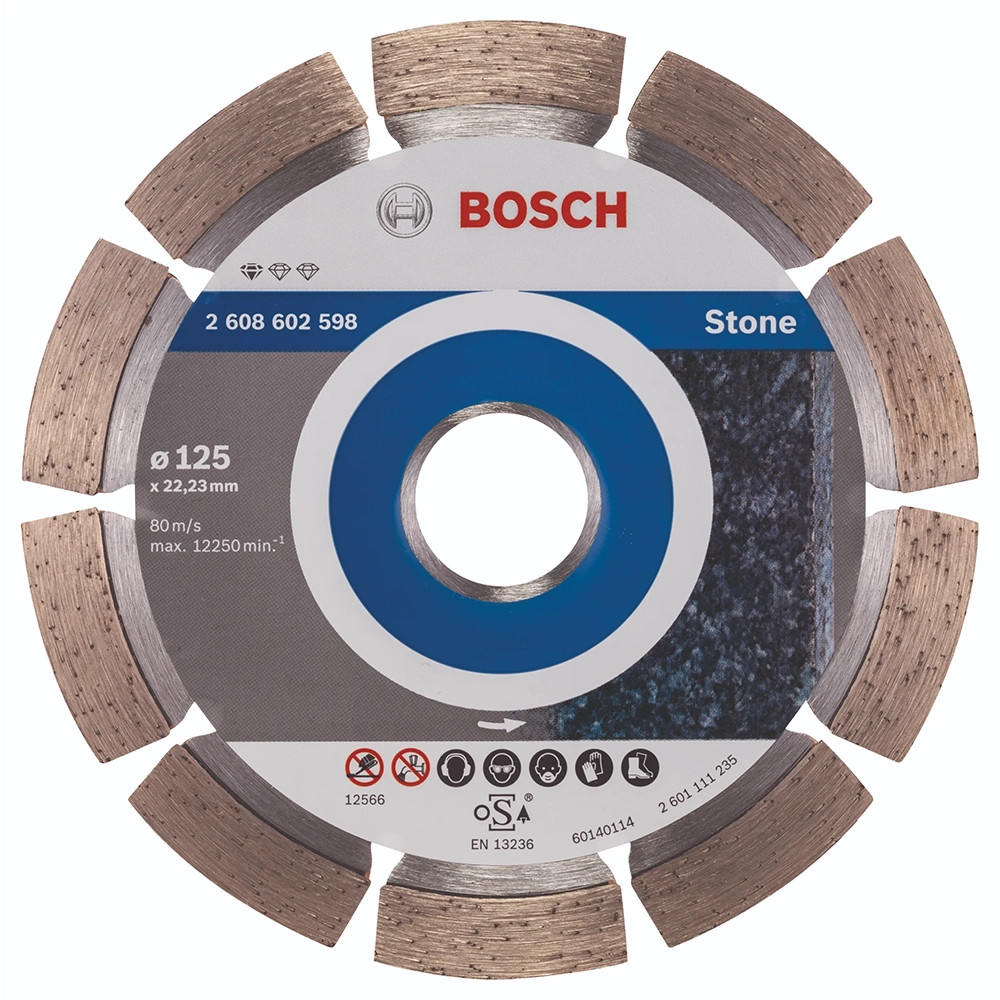 Bosch 125mm x 22.23mm Standard for Stone Diamond Cutting Disc