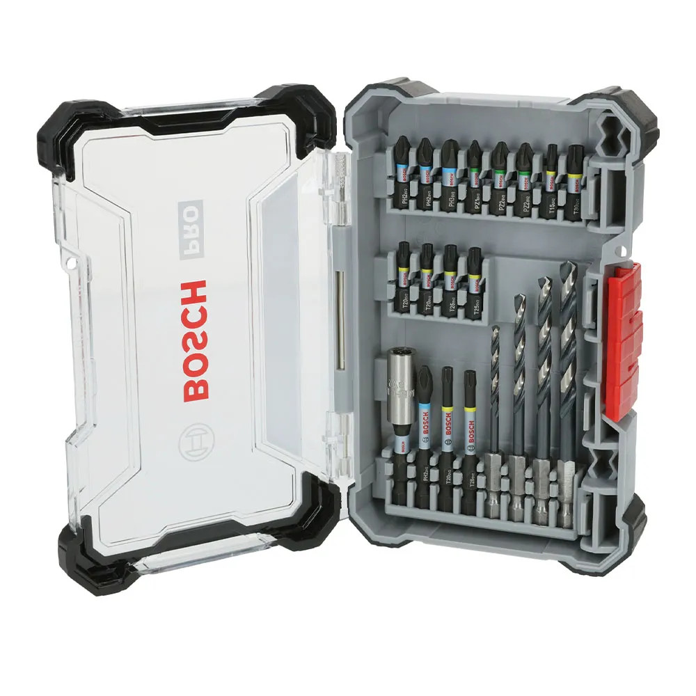 Bosch PRO 20 Piece Impact Screwdriving and Metal Drilling Mixed Set