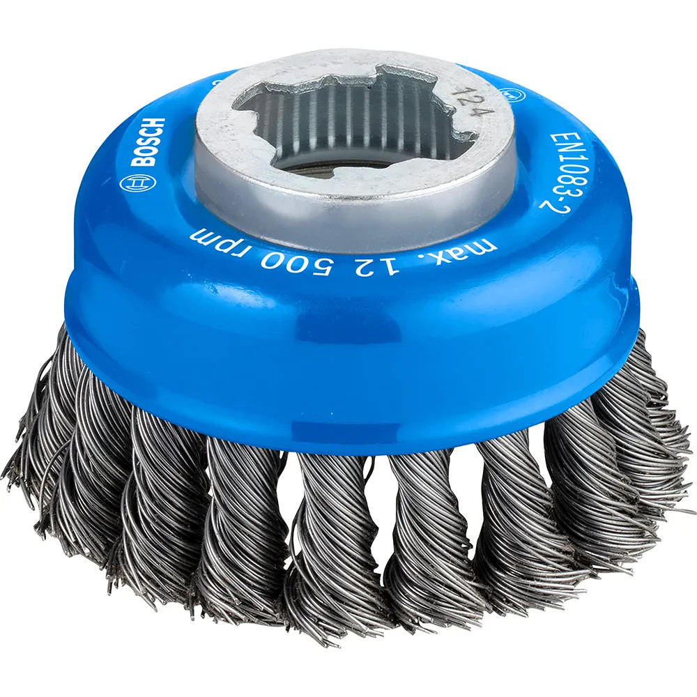 Bosch PRO X-LOCK 75mm Metal Heavy Cup Brush