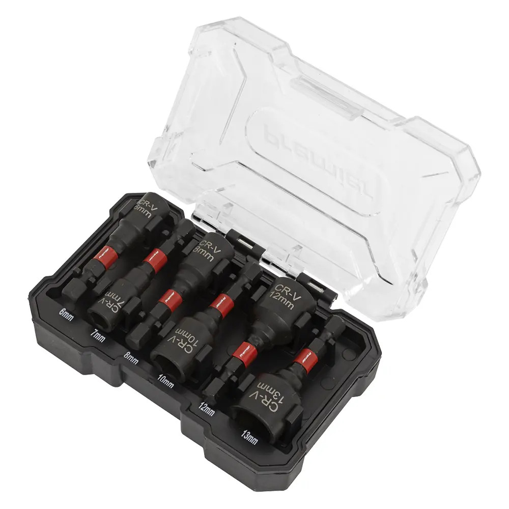 Sealey 6 Piece Premier Impact Grade Nut Driver Set