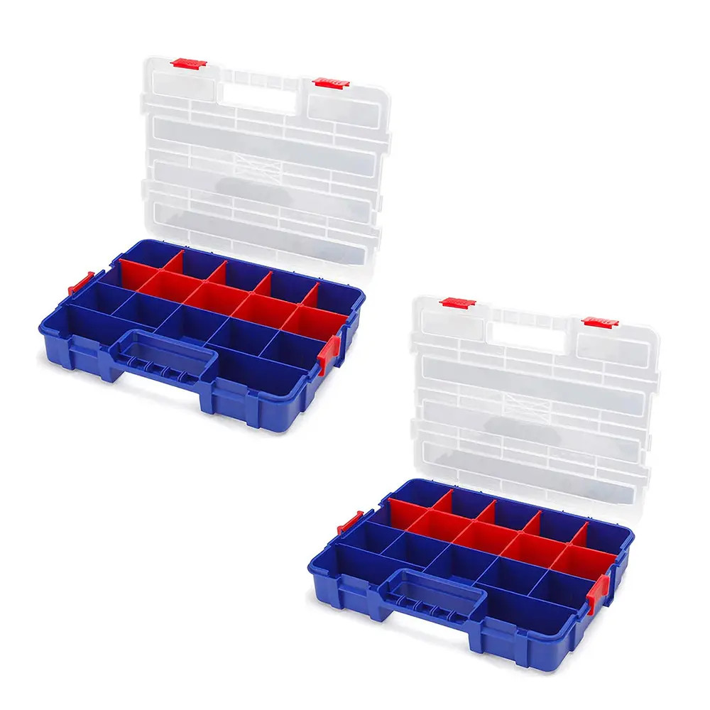 WORKPRO WP283007 Organiser Storage Case - Pack of 2