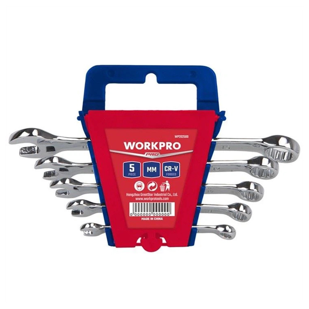 WORKPRO WP202500 5 Piece Combination Spanner Set