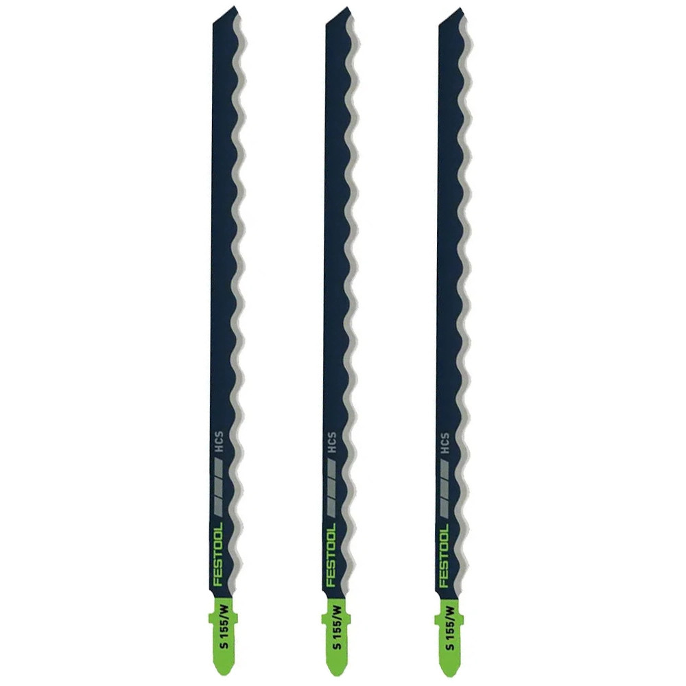 Festool 204345 Jigsaw Blades for BUILDING MATERIALS INSULATION - Pack of 3