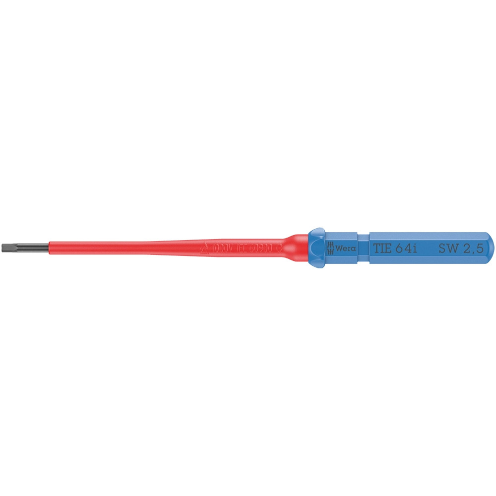 Wera HEX 2.5mm Kraftform Kompakt VDE 64 i Tool Finder Screwdriver Blade