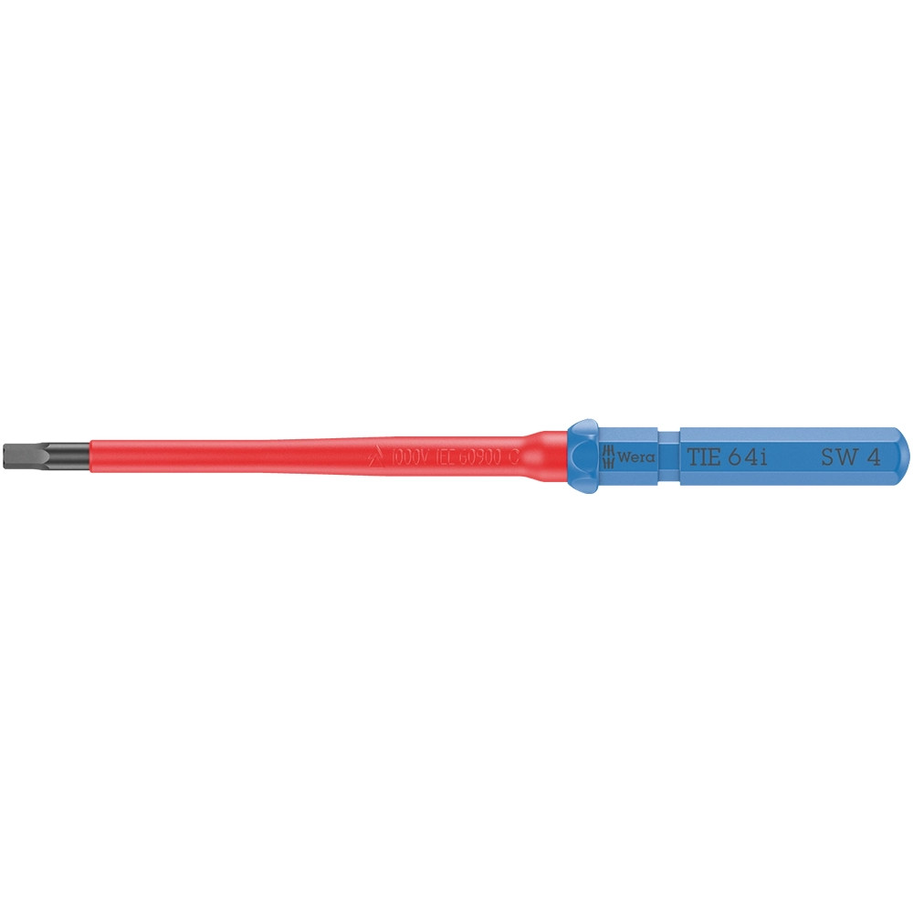 Wera HEX 4.0mm Kraftform Kompakt VDE 64 i Tool Finder Screwdriver Blade