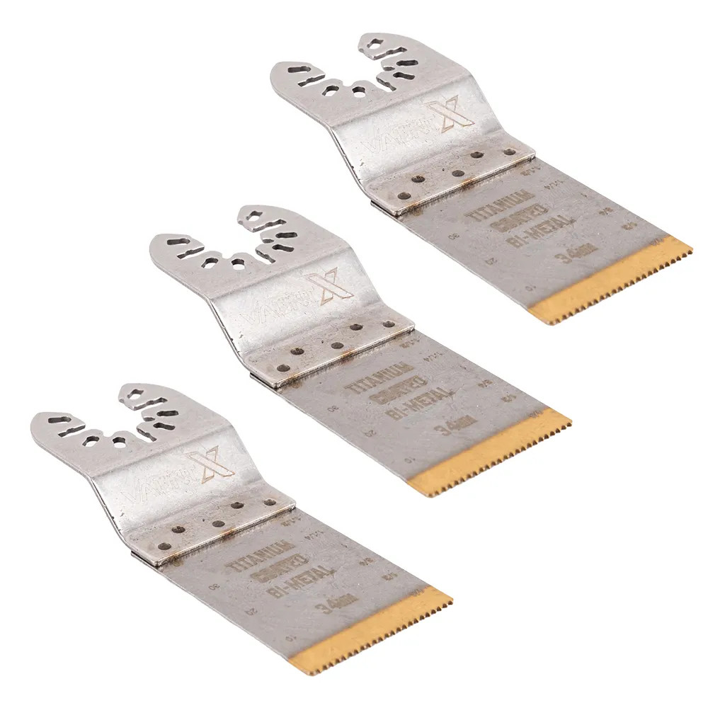 Vaunt X Premium Bi-Metal Titanium Multi Tool Blade 34mm - Pack of 3