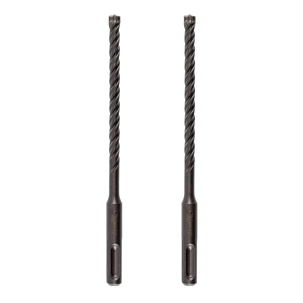 Vaunt X 7.0mm x 160mm SDS+ Premium Cross Tip Drill Bits - Pack of 2