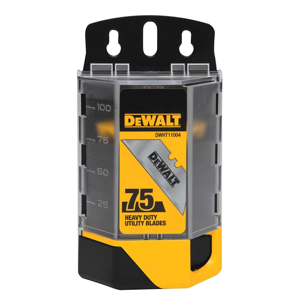 Dewalt Induction Hardened Utility Blades (DWHT11004-7) - Pack of 75