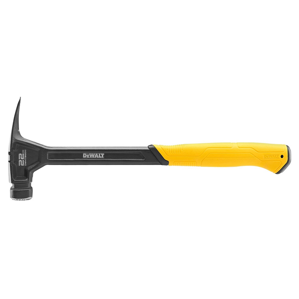Dewalt 22oz (0.62kg) Milled Rip Claw Hammer (DWHT51005-0)