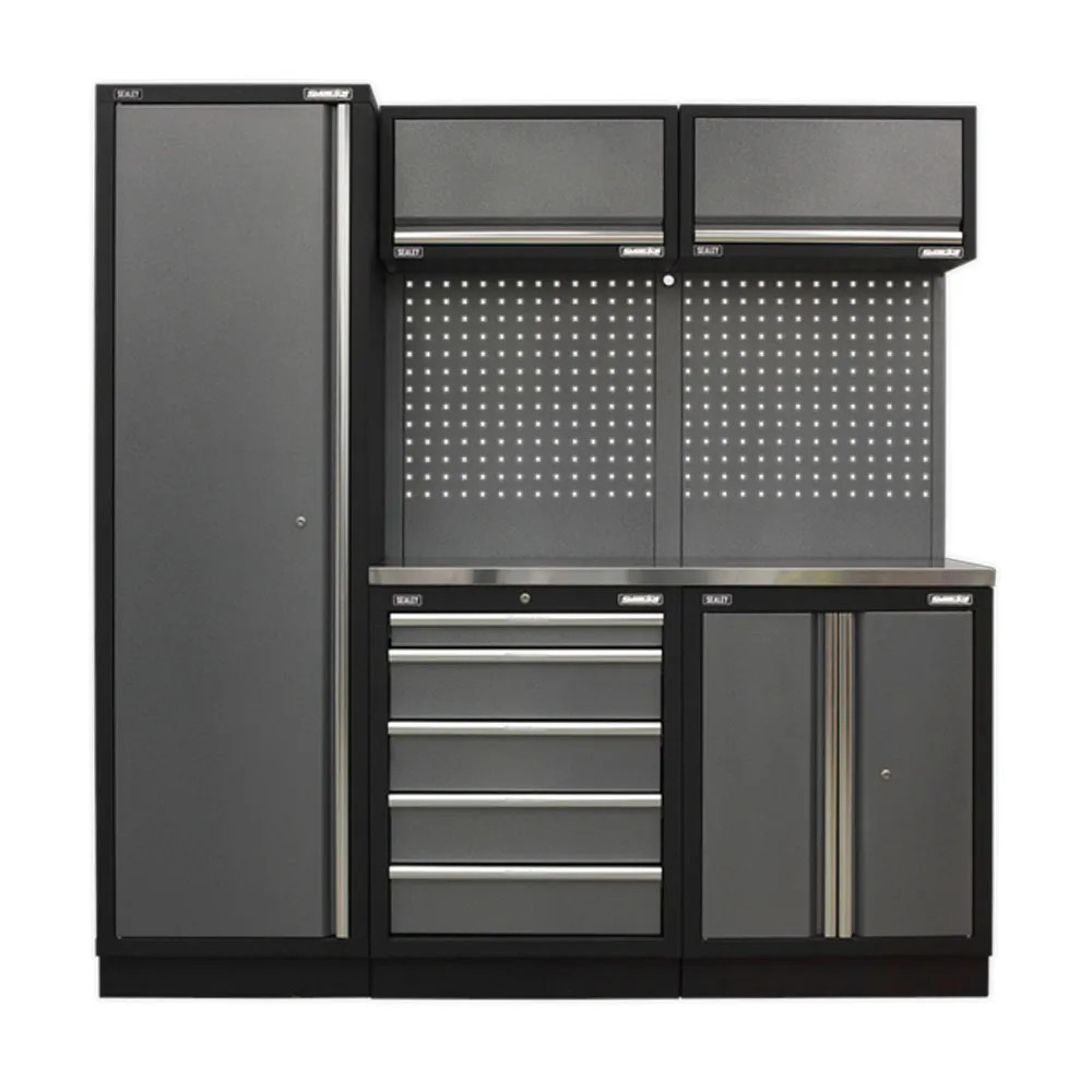 Sealey APMSSTACK02SS Superline PRO Storage System with Stainless Steel Worktop
