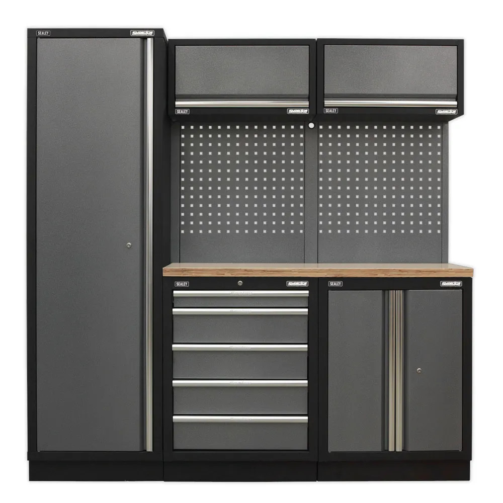 Sealey APMSSTACK02W Superline PRO Storage System with Wood Worktop