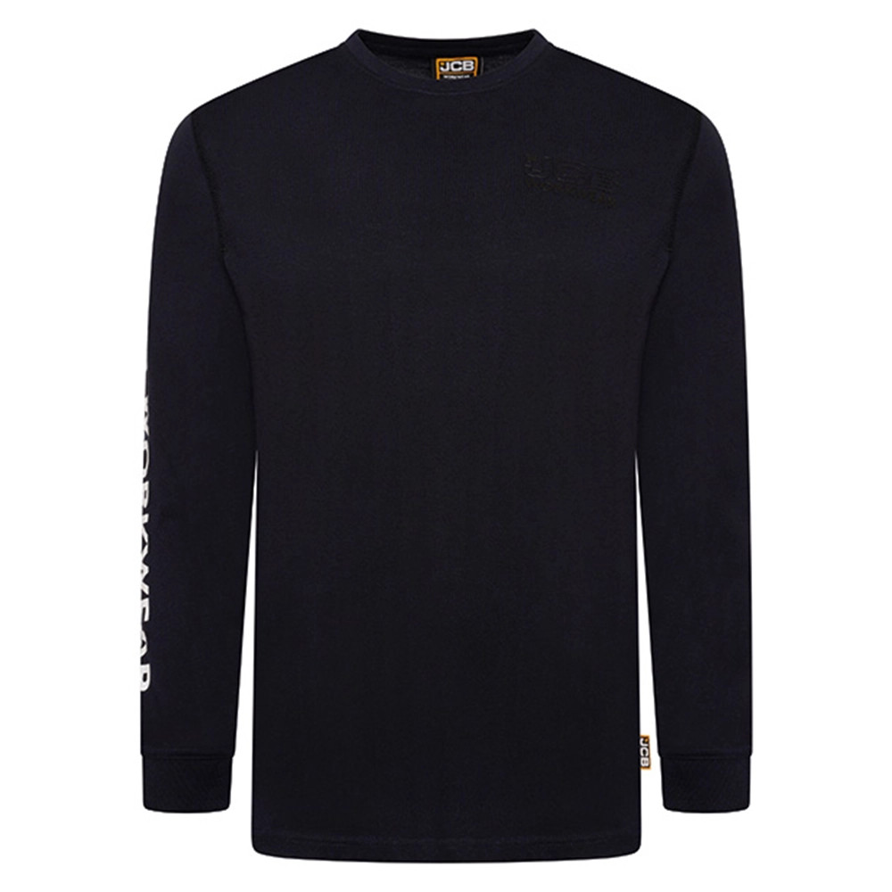 JCB Long Sleeve T-Shirt - Navy