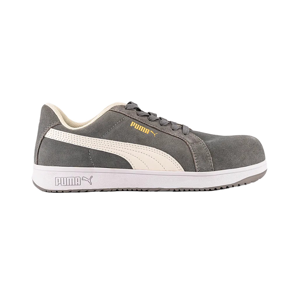 Puma Iconic Low Safety Trainer - Grey