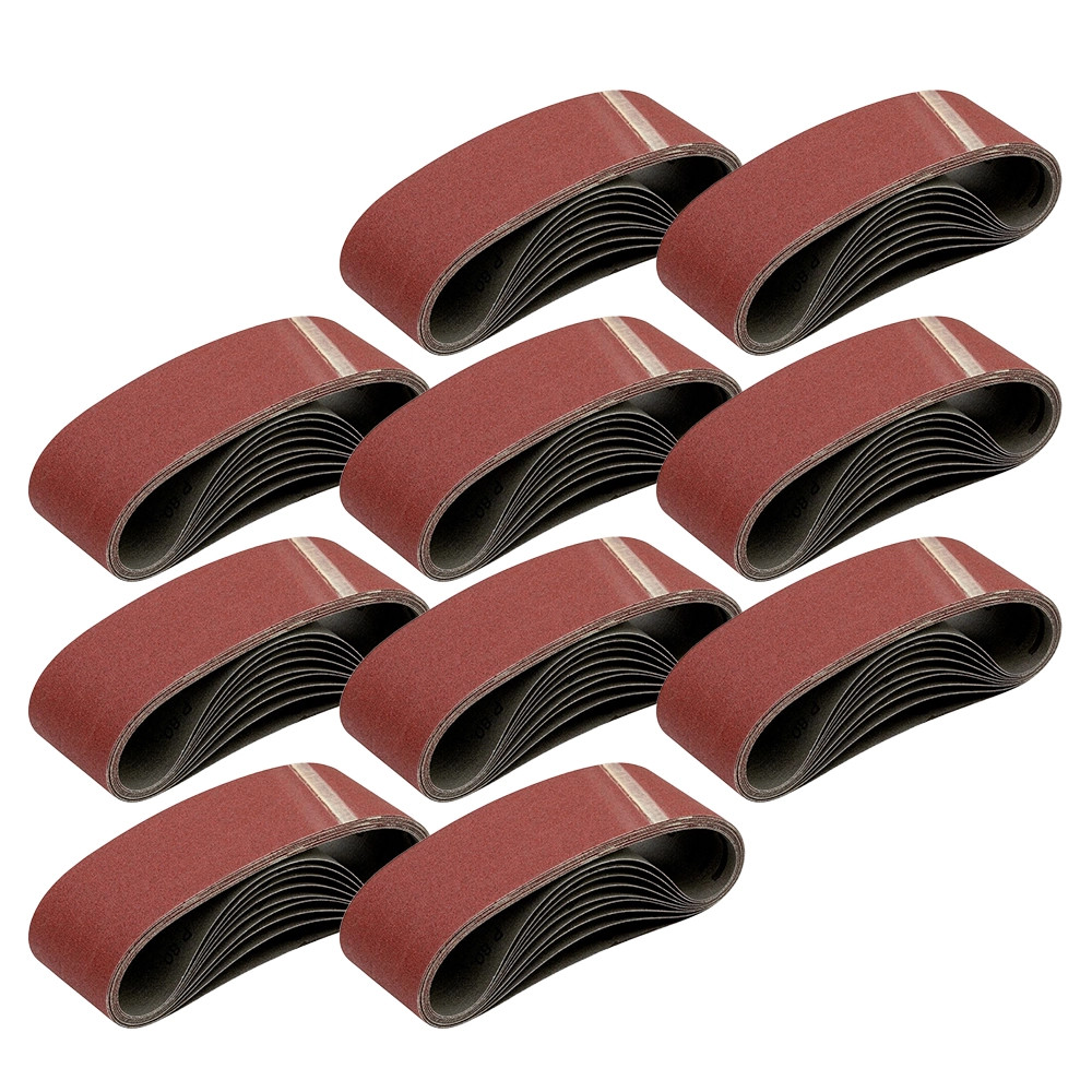 Dewalt DT3305-QZ 75mm x 533mm Multi Purpose Sanding Belts 150 Grit - Pack of 10