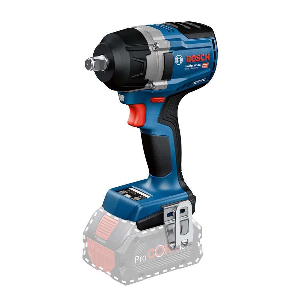 Bosch GDS 18V-750 C Brushless 1/2" Sq. Impact Wrench - Body