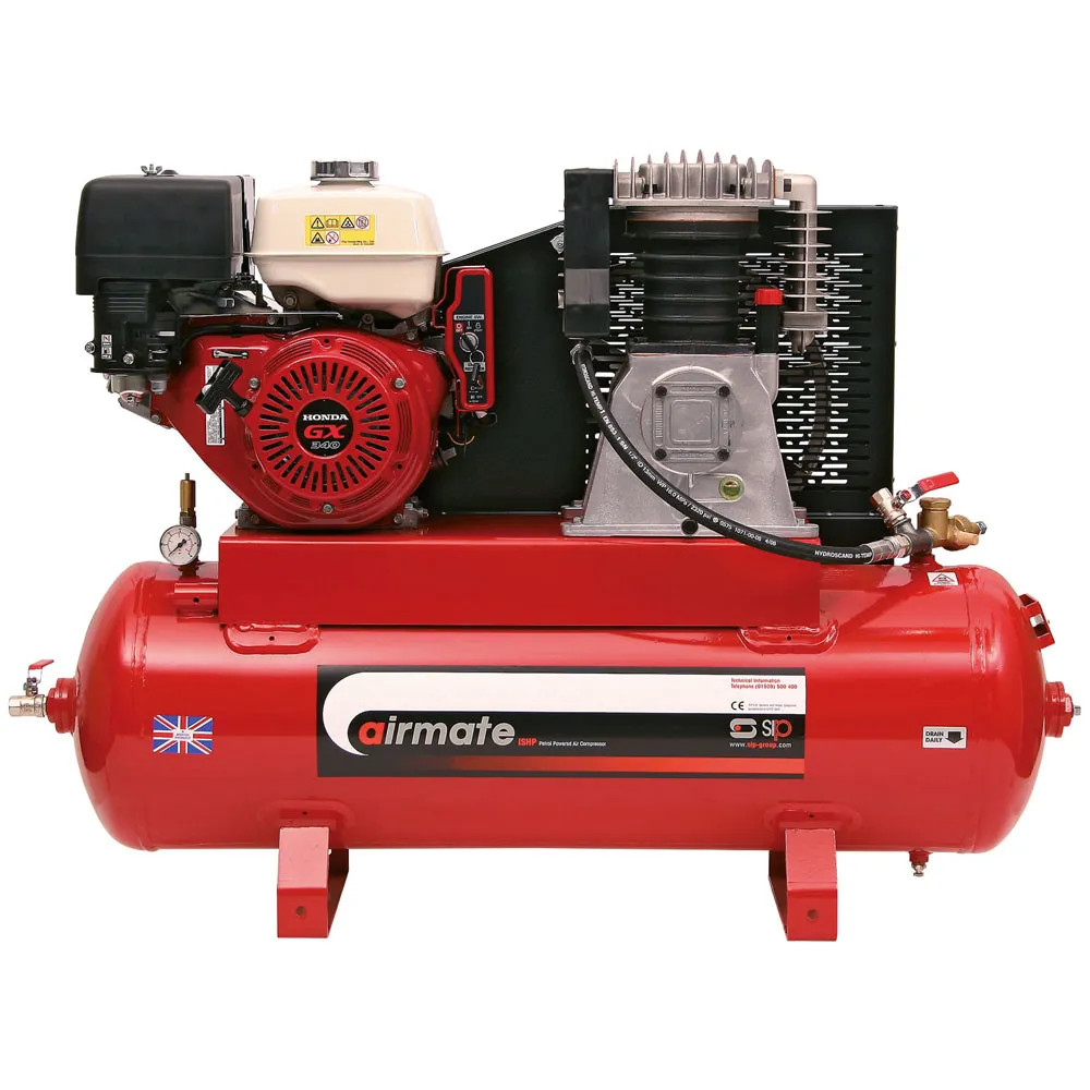 SIP ISHP11/150ES Industrial Petrol Compressor