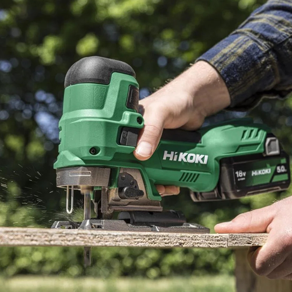 ゴルギオージャー HIKOKI CJ18DBW4Z 18v Cordless Barrel Grip Jigsaw Body Only | Power