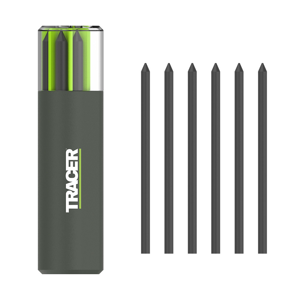 Tracer 5.2mm TOUGH Replacement Graphite Leads - Pack of 6
