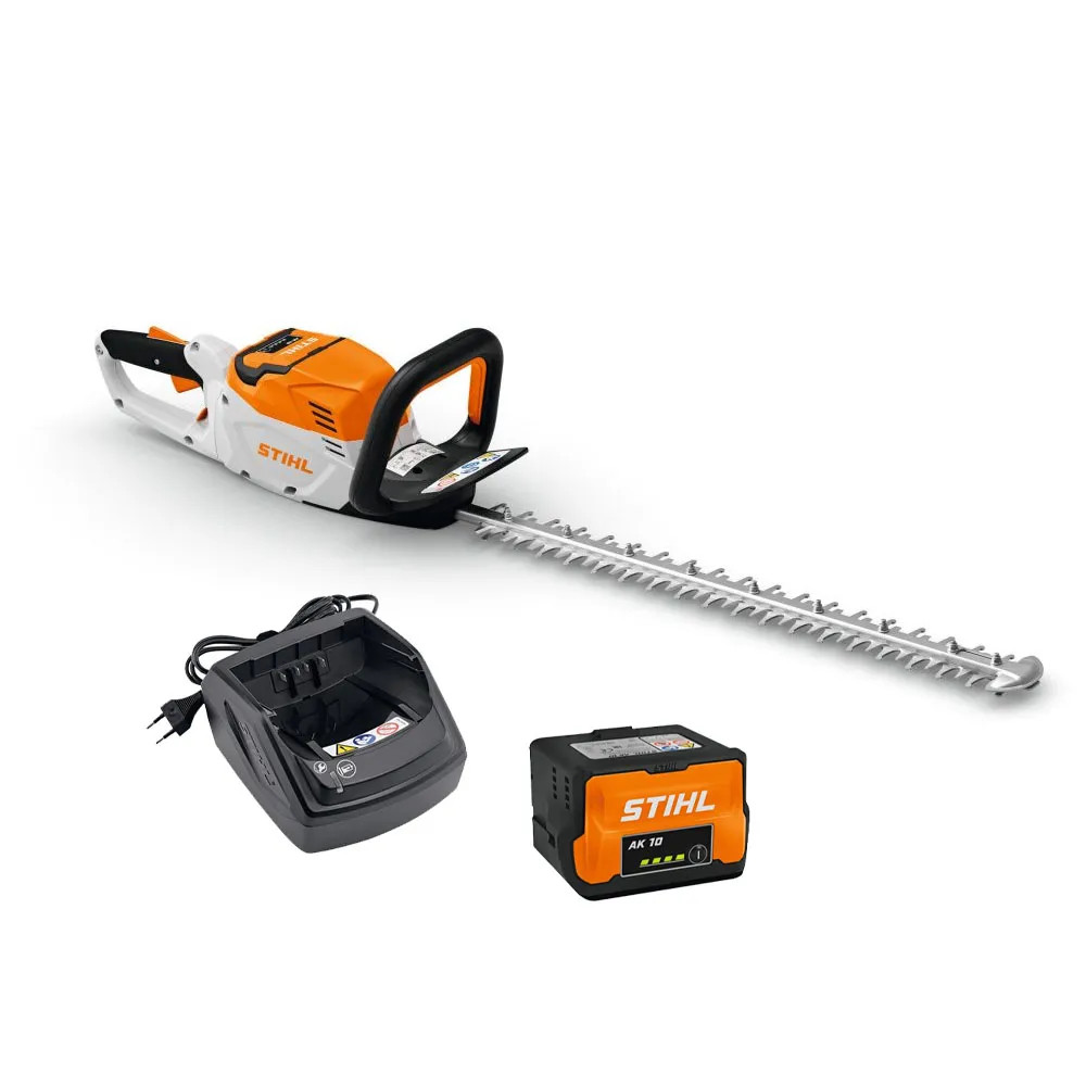 Stihl HSA 60 Cordless 60cm Hedge Trimmer, 1x AK10 Battery & Charger