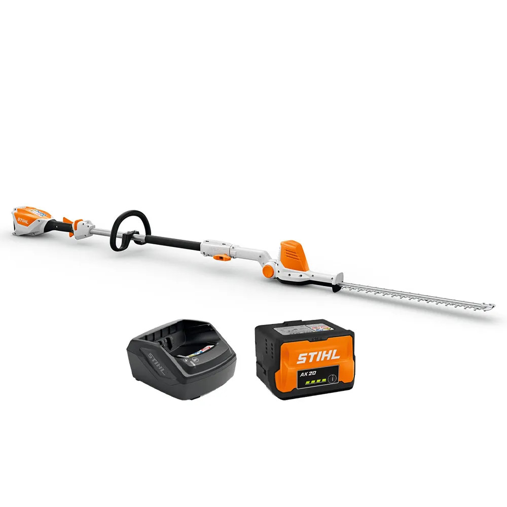Stihl HLA 56 Long Reach 45cm Hedge Trimmer, 1x AK20 Battery & Charger