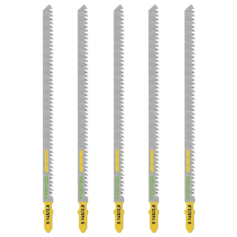 Festool 204264 Jigsaw Blades WOOD STRAIGHT CUT - Pack of 5