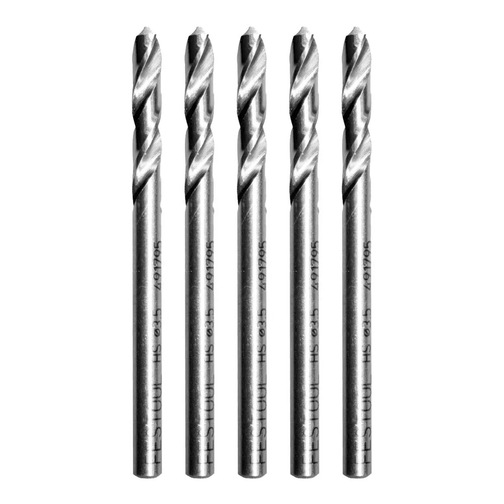 Festool 494445 EB-BSTA D 3,5/5 Spare Part Drill Bits - Pack of 5