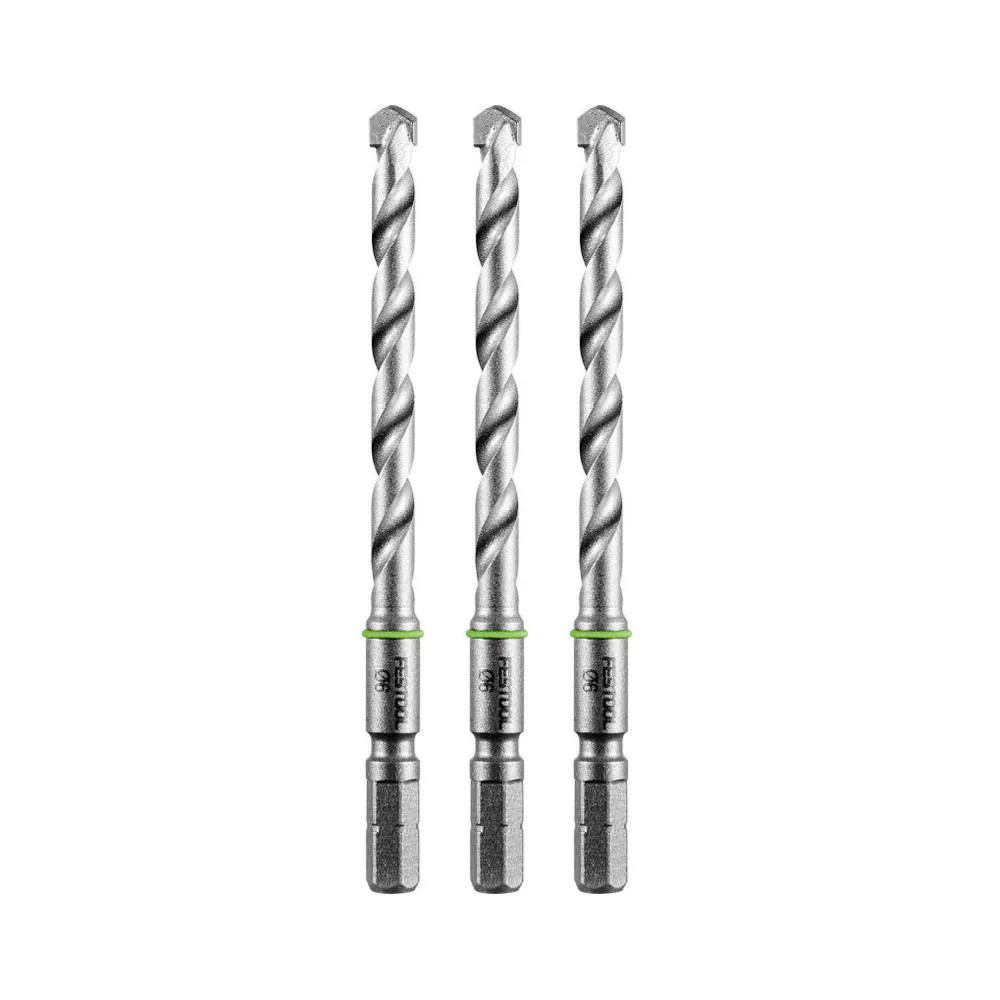 Festool 769113 DB STONE CE D6 Masonry Drill Bits - Pack of 3