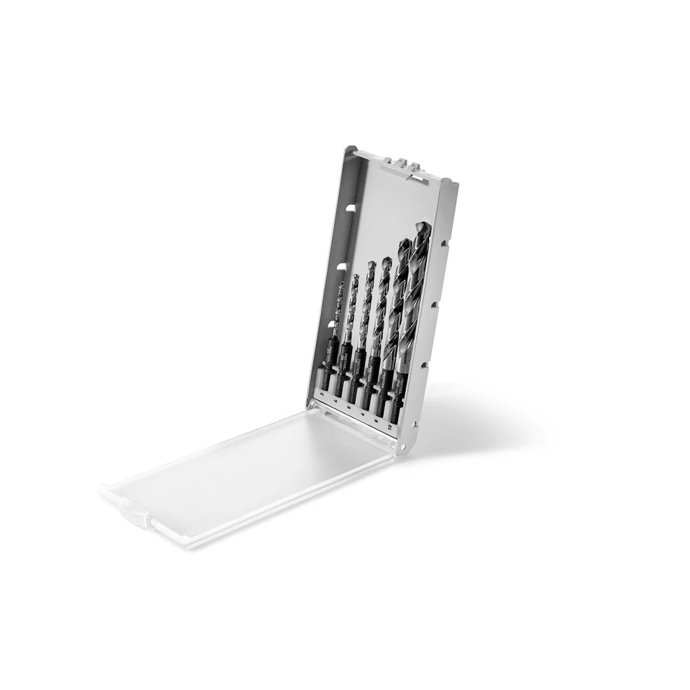 Festool 577402 6 Piece BKS SYS3 D3-10 HSS Drill Bit Set