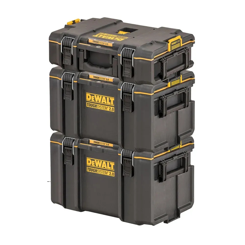 Dewalt 3 Piece TOUGHSYSTEM 2.0 Case System Set