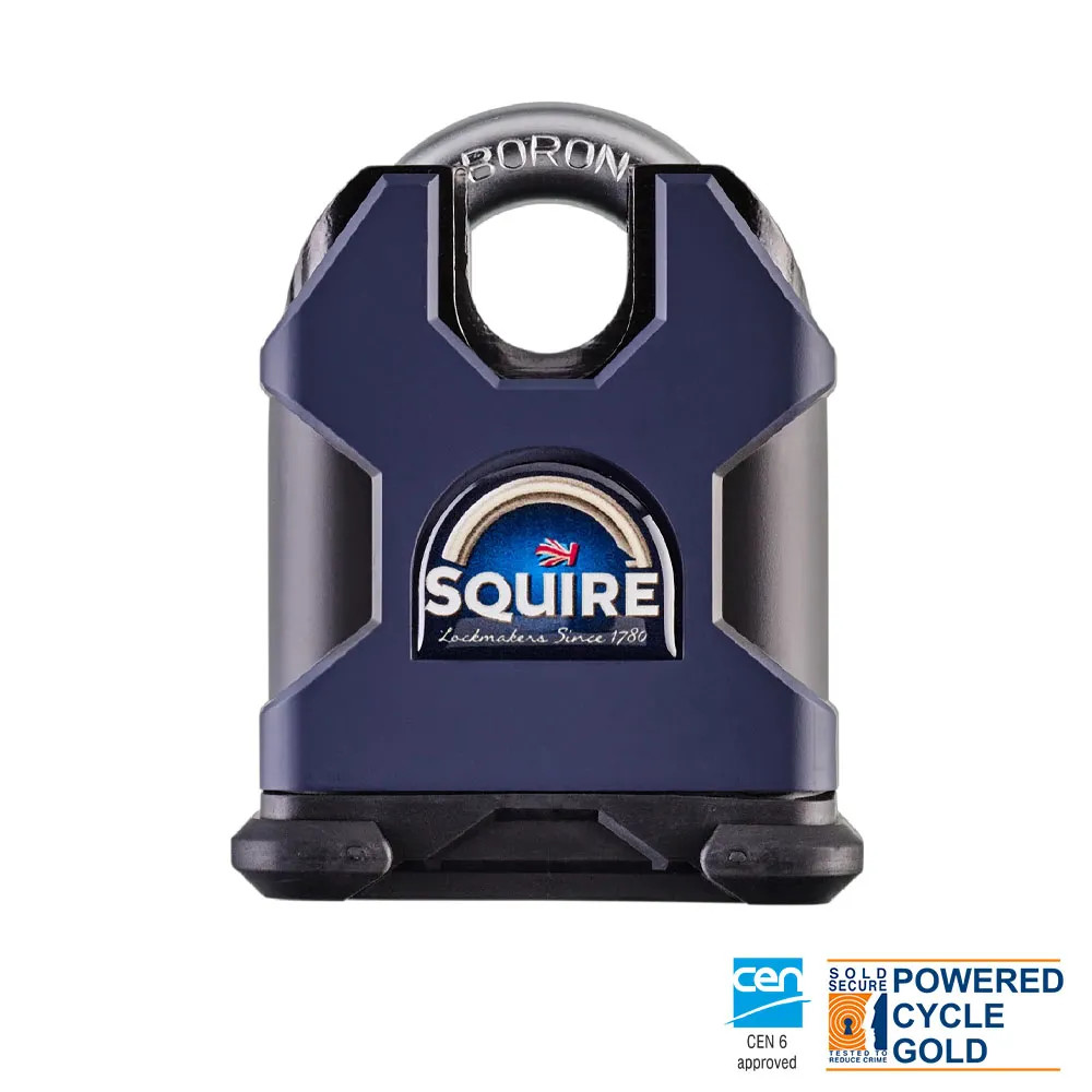Squire SS65CS Stronghold Solid Steel Closed Shackle 65mm Padlock