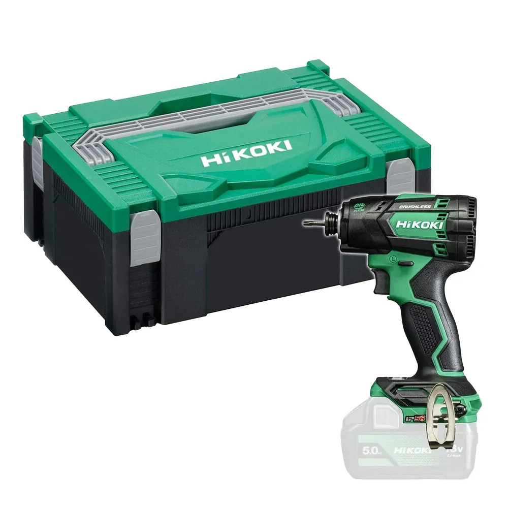 Hikoki WHP18DAW2Z 18V Brushless Oil Pulse Impact Driver - Body & Case