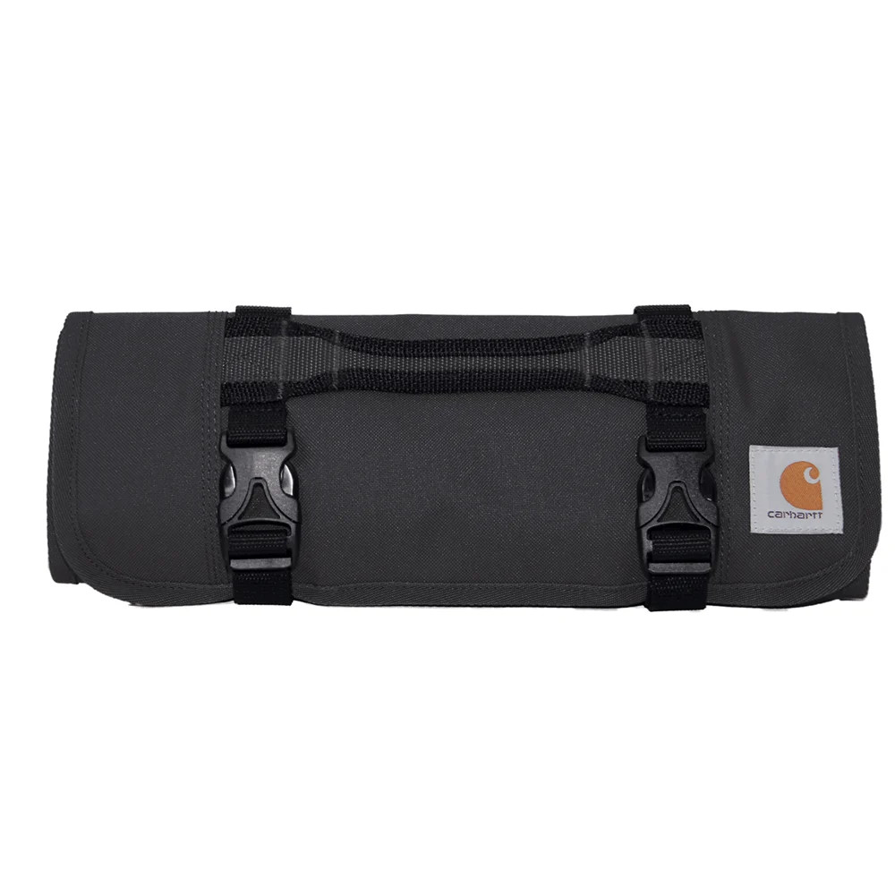 Carhartt 18 Pocket Utility Roll Tool Bag - Carhartt Brown