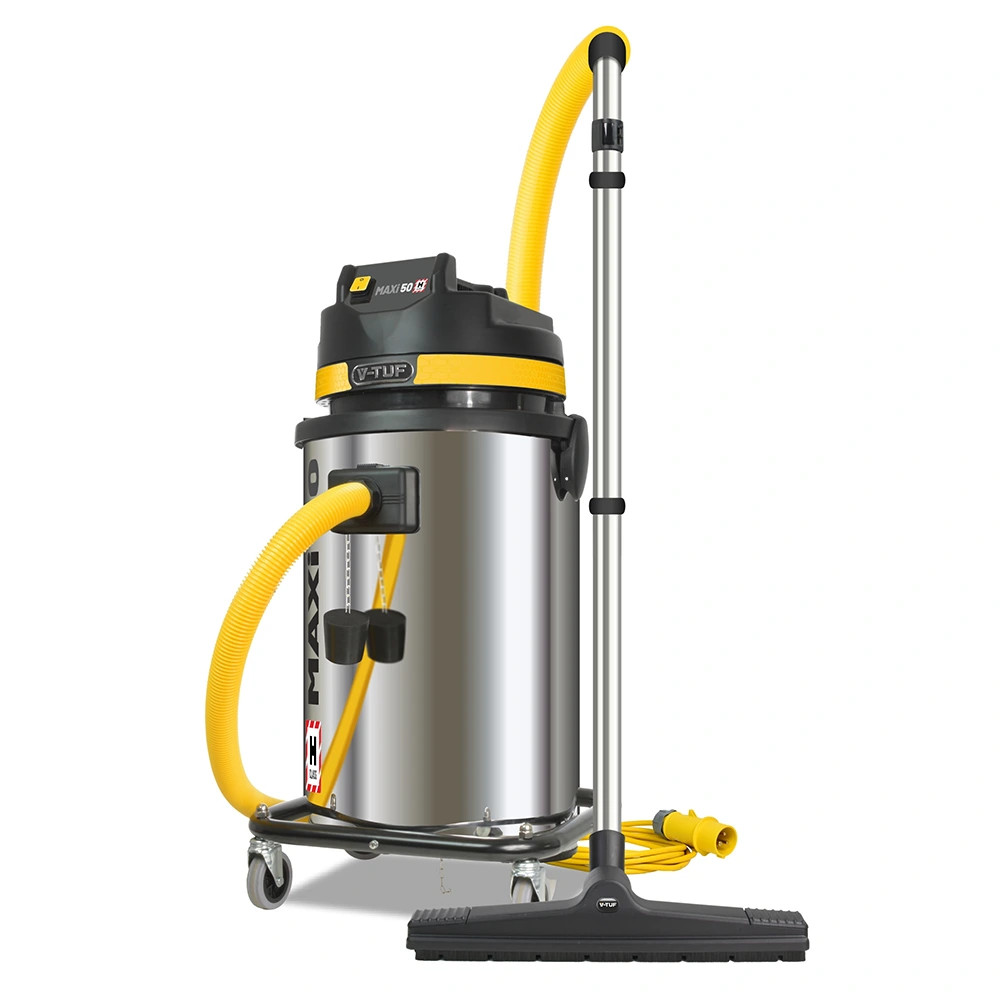 V-TUF Maxi 50L H Class Industrial Dust Extraction Electric Vacuum Cleaner