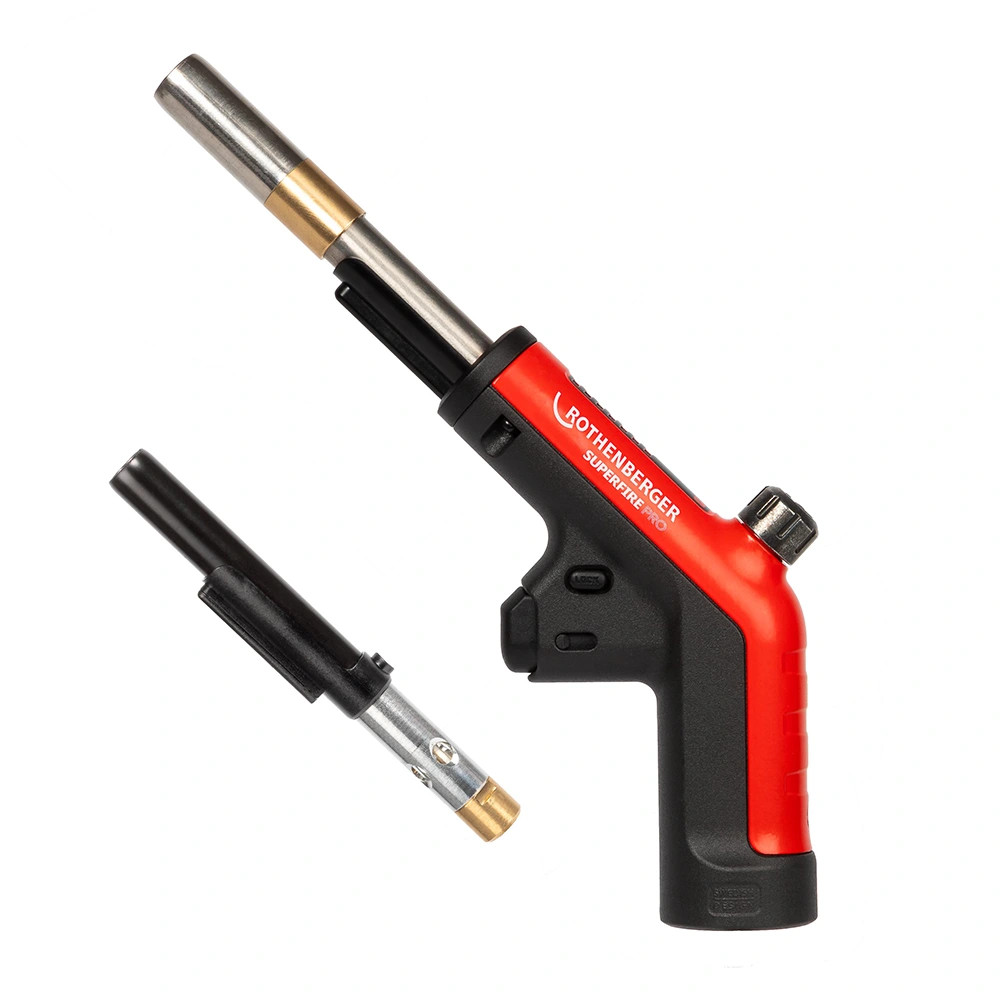 Rothenberger Superfire PRO SERIES Blow Torch with Cyclone Burner & Cool Tip Burner
