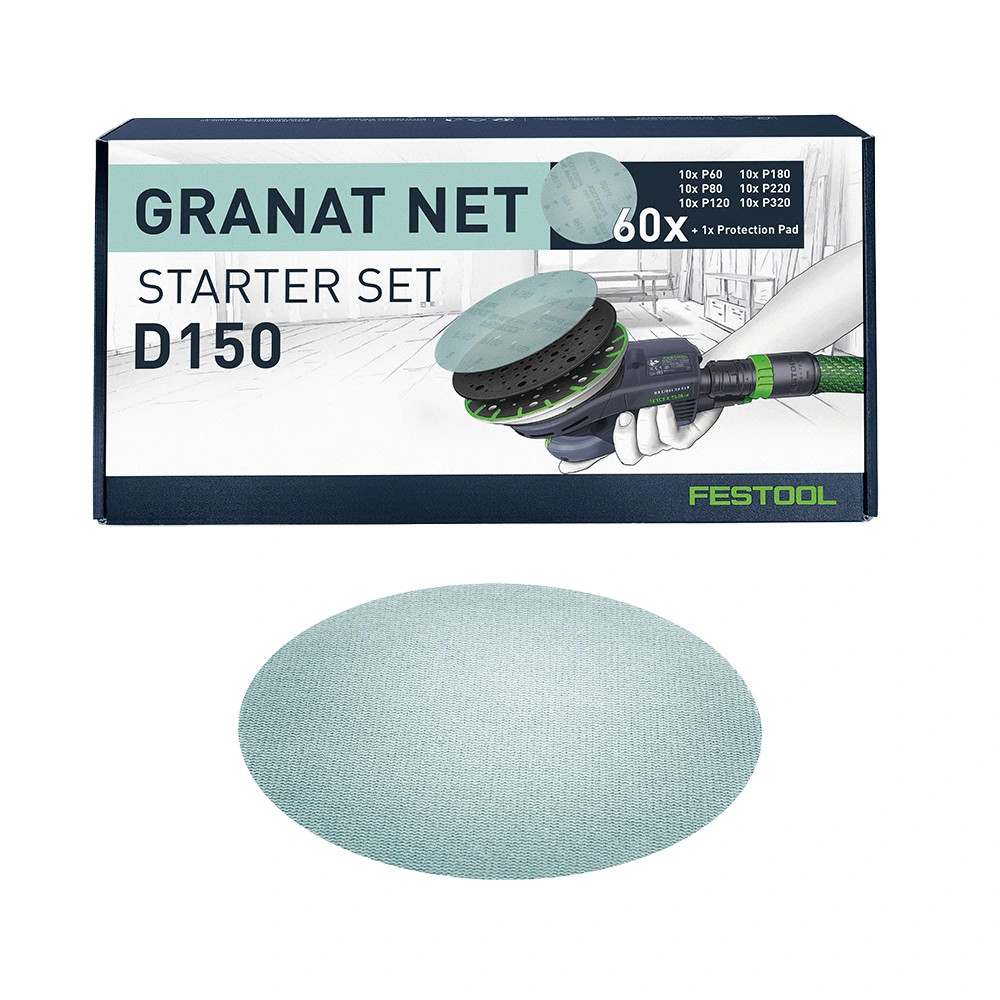 Festool 578667 Granat Net D150 GR NET Starter Set