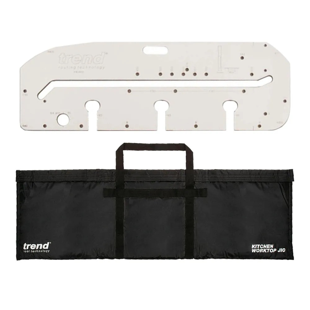 Trend KWJ900 900mm Worktop Jig with Case