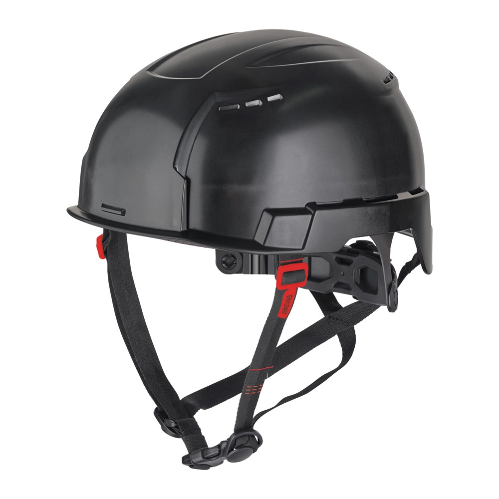 Milwaukee BOLT200 Black Vented Safety Helmet