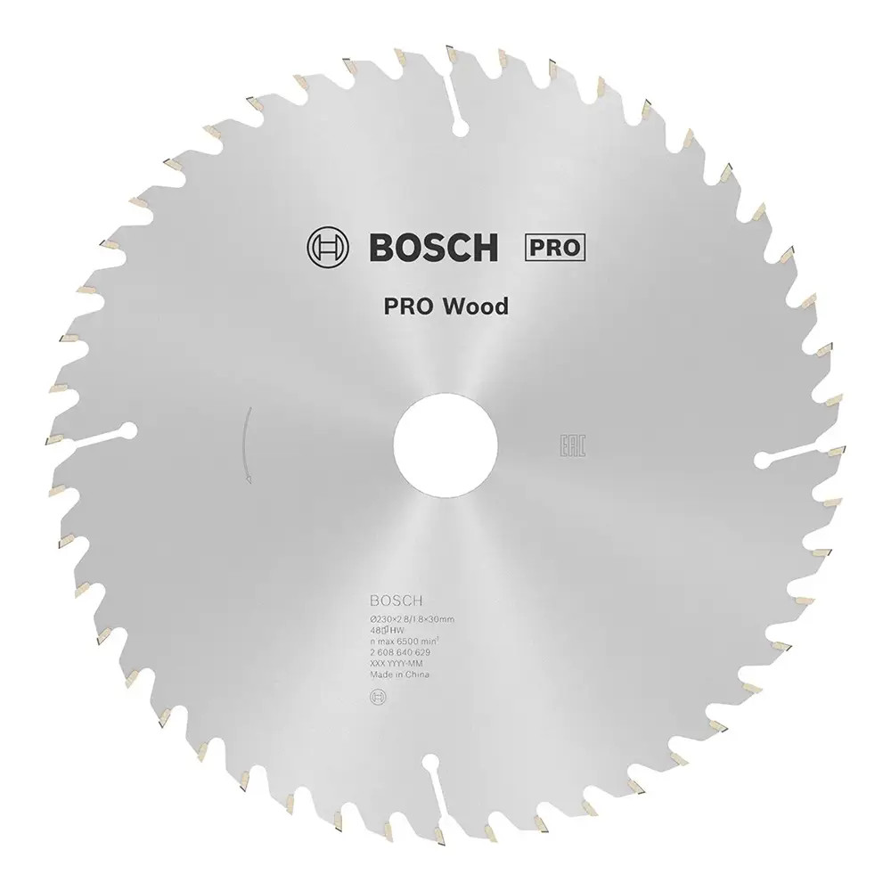Bosch PRO Optiline 230mm x 30mm 48T Wood Circular Saw Blade